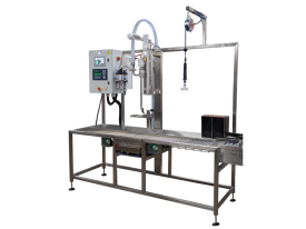 Llenadora de peso semiautomática